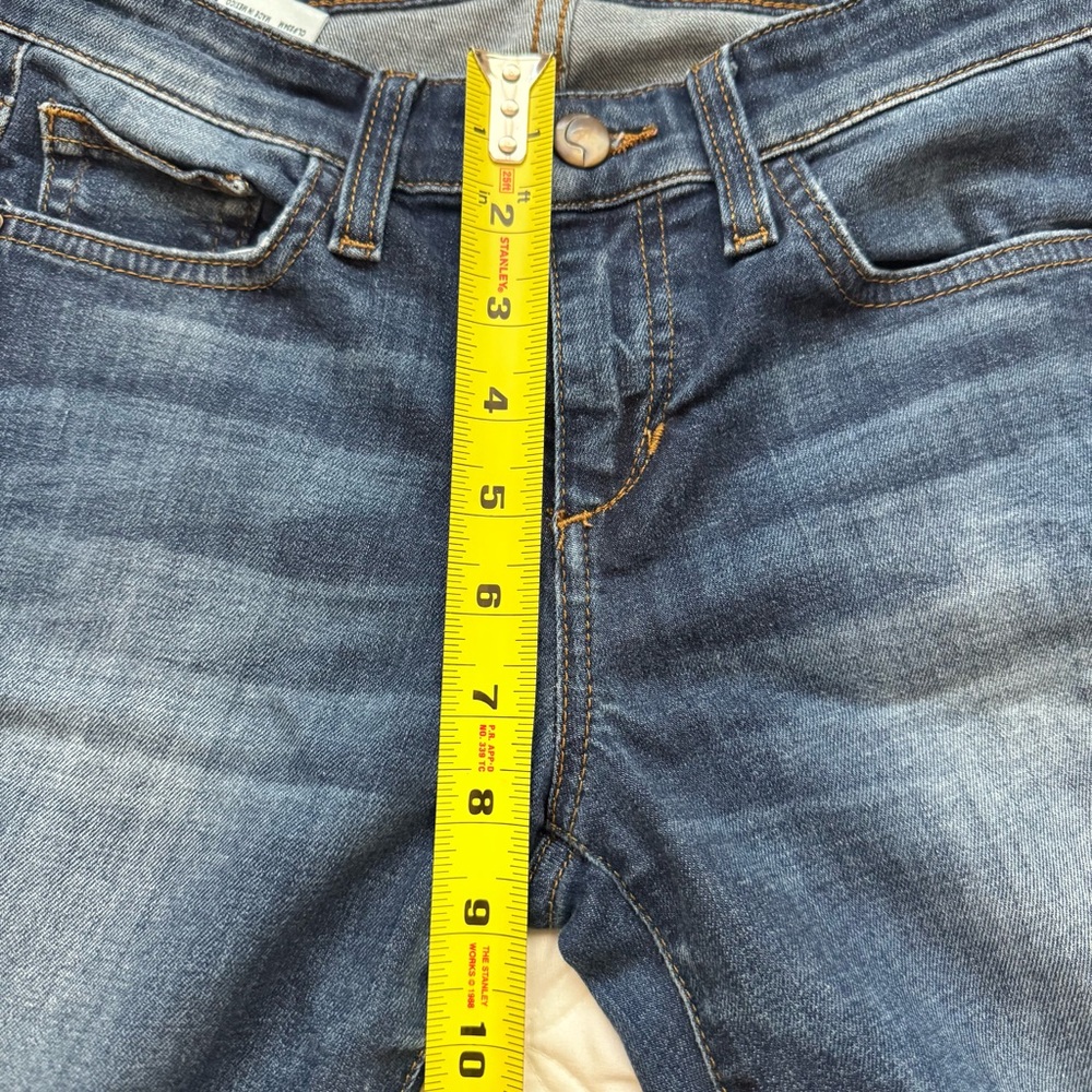 Joe’s Jeans Women's Mardi Straight Ankle Dark Faded Blue Denim Jeans Size 25 - Picture 6 of 12